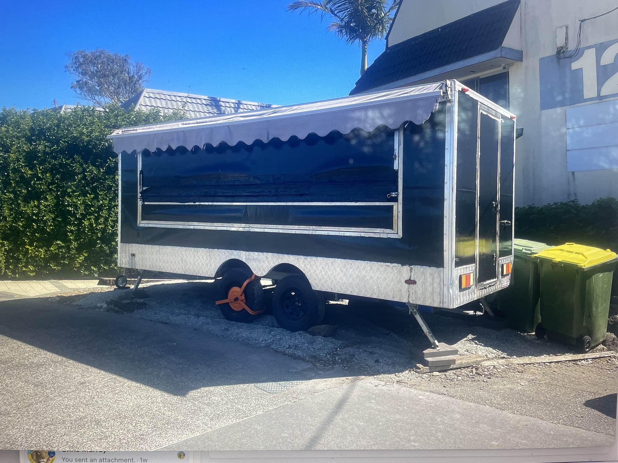 The Gold Coast Midnight Kitchen food trailer at 129 Nerang Street, Southport